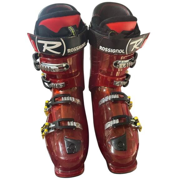 Rossignol Synergy 100 Sensor 2 High Performance Ski Boots Size 28-28.5 Red Used - Picture 3 of 10